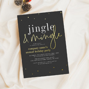 Echte Folien-Jingle-&-Mingle-Corporate-Weihnachtsf Folieneinladung