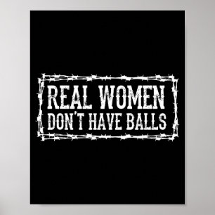 Echte Frauen haben nicht  Poster