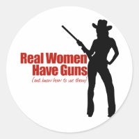 Echte Frauen haben Waffen