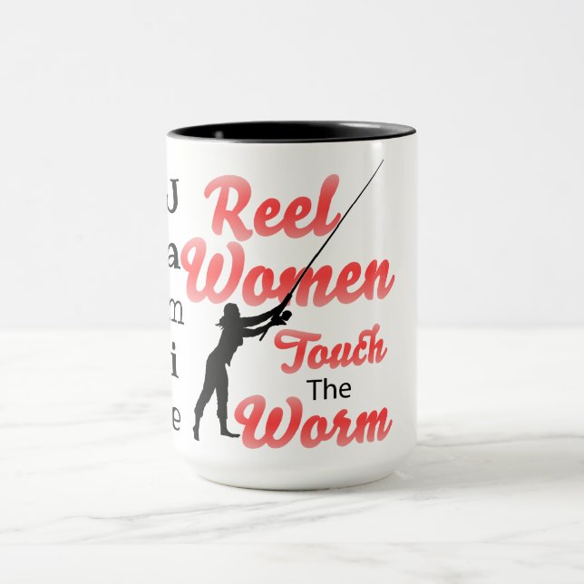 "Echte Frauen..." Kaffee Tasse (Zentrum)