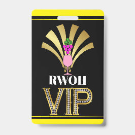 Echte Frauen von ... Lanyard Abzeichen Ausweis