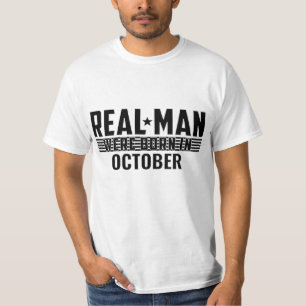 Echte Geburtstagsgeschenke - OKTOBER T-Shirt