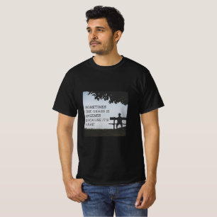 Echte Gras-Weisheits-Tee T-Shirt