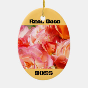 Echte gute Boss-Organigrabatte Danke für Ihren Url Keramik Ornament