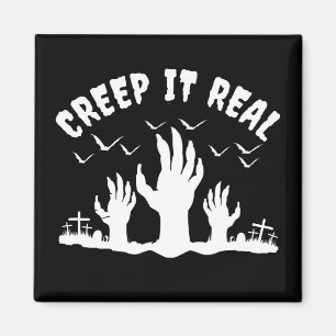 ECHTE HALLOWEEN-FRIEDHOFS-KOSTÜME MAGNET
