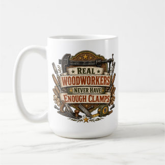 Echte Holzarbeiter Klemmen-Kaffeetasse Kaffeetasse