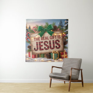 Echte Jesus-Tapete als Geschenk Wandteppich