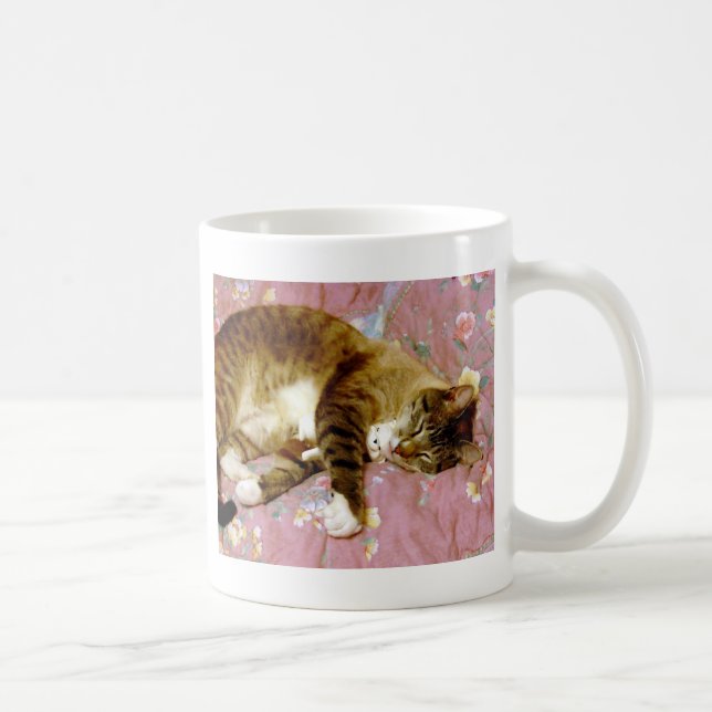 Echte Katze, falsche Katze  Tasse (Rechts)