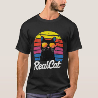 echte Katze T-Shirt