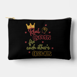 Echte Königinnen reparieren gegenseitig ihre Krone Zubehörtasche