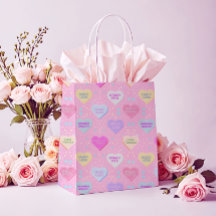 Echte Liebe Rosa mit feinen Herzen und Wahrheiten