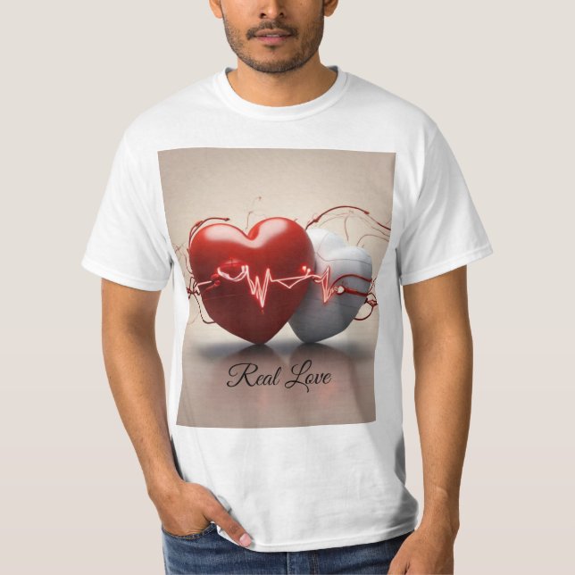 Echte Liebe T-Shirt (Vorderseite)
