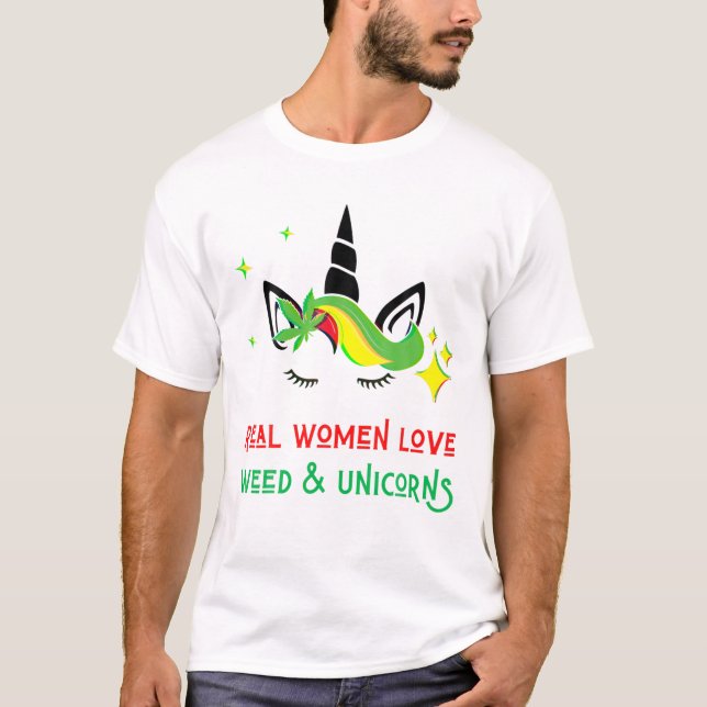Echte Liebe Unkraut T-Shirt (Vorderseite)
