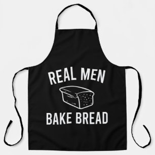 Echte Männer backen Brot - Lustiges Backdesign  Schürze