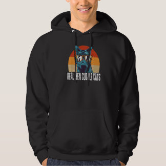 Echte Männer Cuddle Cats T-Shirts Katzen Menschen 
