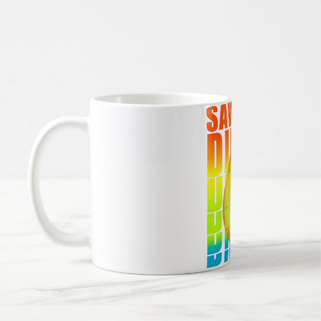 Echte Männer fahren Diesel Loud Leitungen rettend  Kaffeetasse (Links)