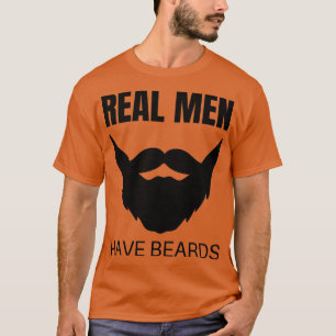 Echte Männer haben Bärenspieße Grafik T-Shirt