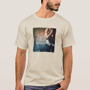 Echte Männer kämpfen um ihre Knie T-Shirt