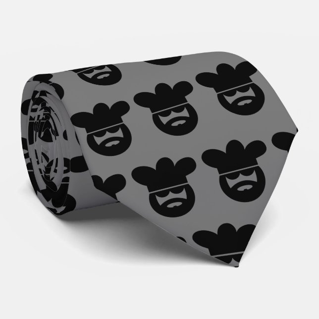 Echte Männer kochen coolen Koch Vatertag Geschenk Krawatte (Gerollt)