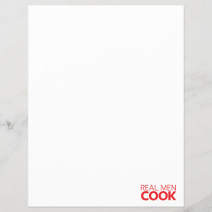 Echte Männer kochen Flyer