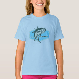 Echte Männer Ködern Ihre Eigene Haken T-Shirt