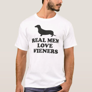 Echte Männer lieben Wiener T-Shirt