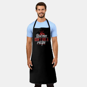 Echte Männer lustige BBQ  Schürze