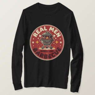 Echte Männer riechen nach Barbecue   Lustiger BBQ- T-Shirt