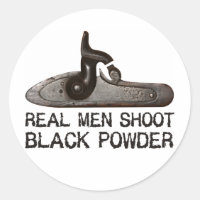 Echte Männer schießen Black Powder, Ziel Schießgew