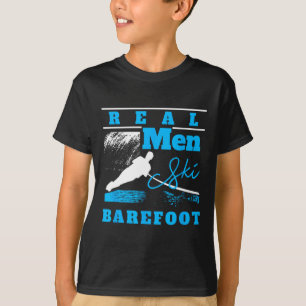 Echte Männer Ski Refoot Extremsport Ski Seil Wasse T-Shirt