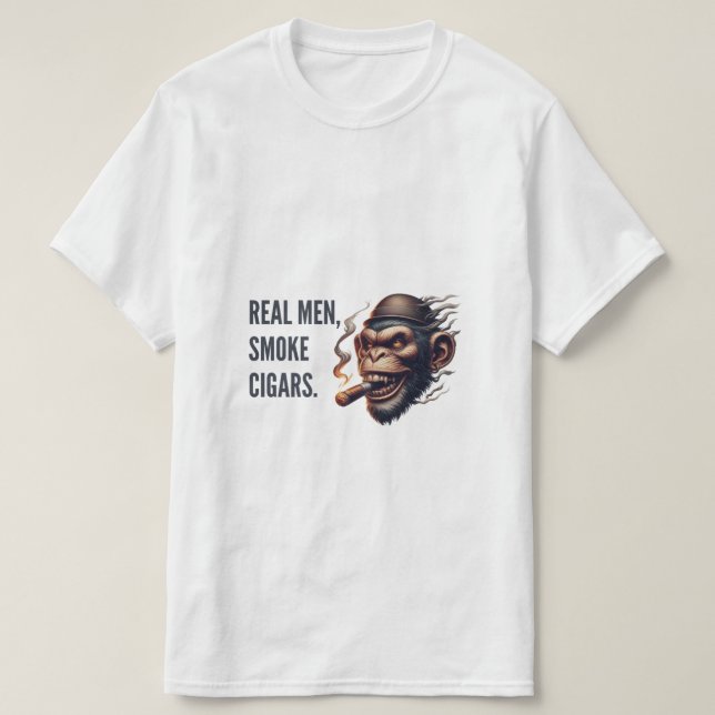 echte Männer T-Shirt (Design vorne)