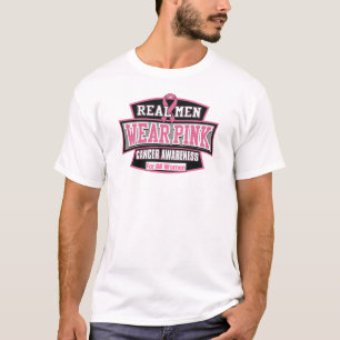 Echte Männer tragen Rosa für alle Frauen - Brustkr T-Shirt