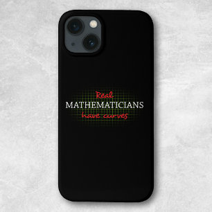 Echte Mathematiker haben Kurven   Funny Math Case-Mate iPhone Hülle