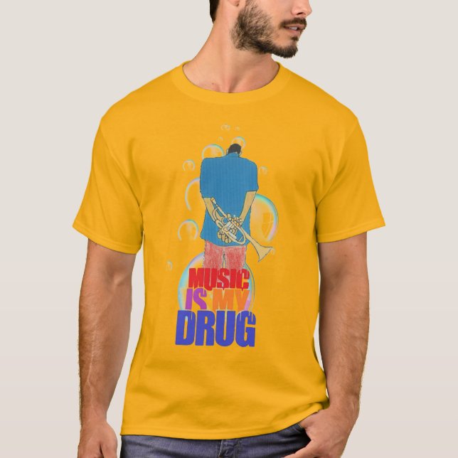 echte Musik T-Shirt (Vorderseite)