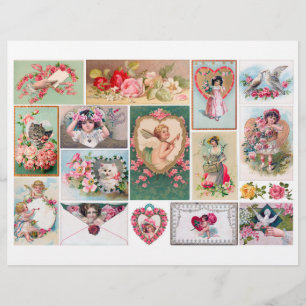 Echte (nicht KI) Viktorianische Era Valentine