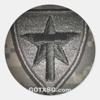 echte Patch-Spotlight, GOTXSG.com Runder Aufkleber