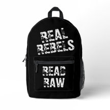 Echte Rebellen lesen Rohes, Cool Schwarzes
