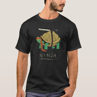 Echte Schildkröte Ninja lustige T-Shirt-Designs T-Shirt