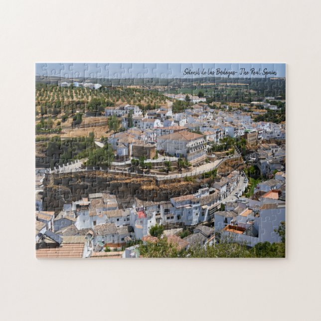 Echte Spanien - Setenil de las Bodegas Puzzle (Horizontal)
