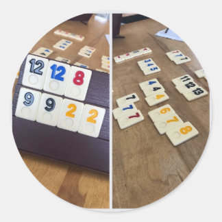 Echte Spiele Runder Aufkleber