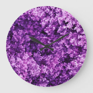 Echte Strickstoffe, texturierter Hintergrund. Große Wanduhr