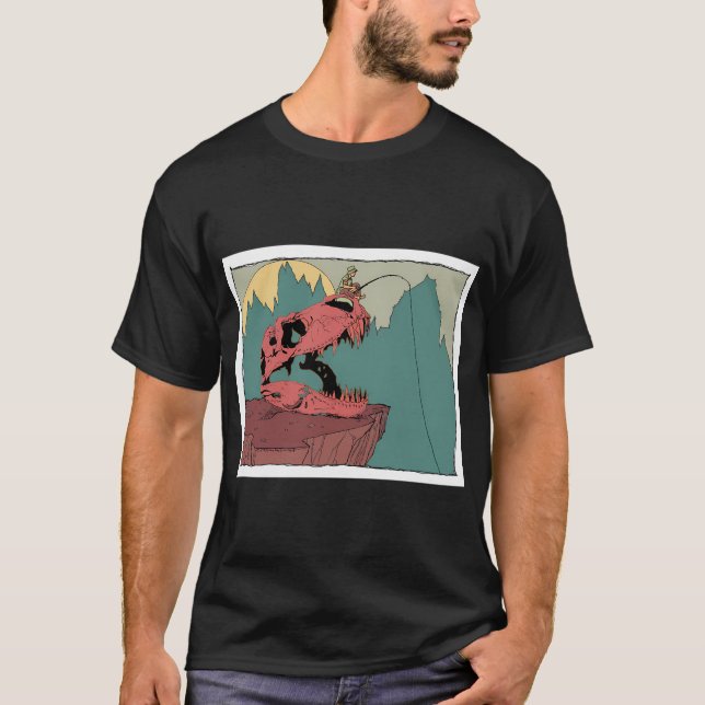 Echte Sucht - Fürs Leben Angeln T-Shirt (Vorderseite)