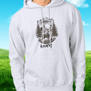 Echte Väter jagen modern  Hoodie