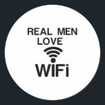ECHTEN MÄNNER - LIEBE RUNDER AUFKLEBER<br><div class="desc">Cool,  Comic,  Liebe,  Funny,  Coupes,  Vintager Sport,  Retro,  Niedlich,  Weihnachten,  Nerd,  Spaß,  Geek,  Hipster,  Wissenschaft</div>