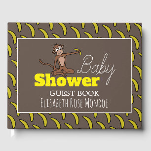 Echter Affe, Babydusche Gästebuch