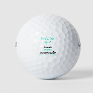 Echter Anwesen Agent, weil Badass Miracle Worker 2 Golfball