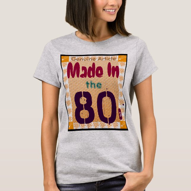 Echter Artikel aus den 80er Jahren T-Shirt (Vorderseite)