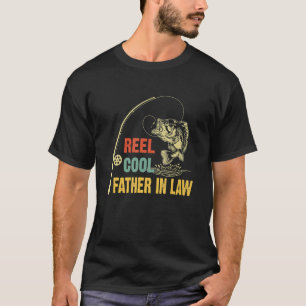 Echter cooler Schwiegervater Angeln Daddy Vater T-Shirt
