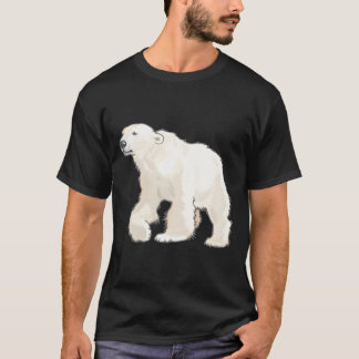Echter Eisbär Arktistier Realistisch T-Shirt
