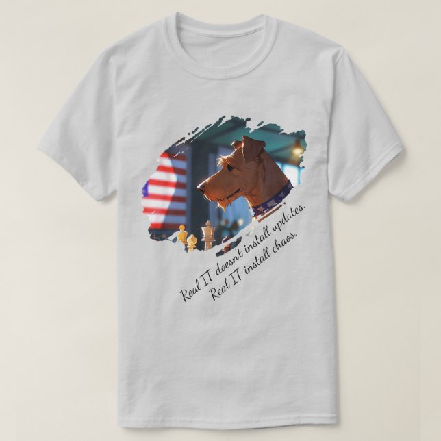 Echter IT T-Shirt (Design vorne)